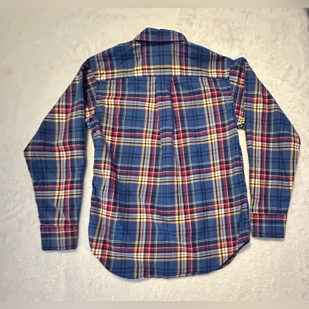 Ralph Lauren Plaid Long Sleeve Button Down Shirt, size S(8/10) - Picture 2 of 3